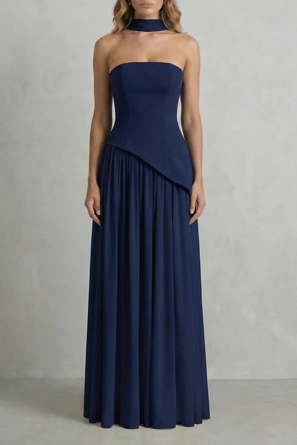 Alessia | Vestido maxi esculpido