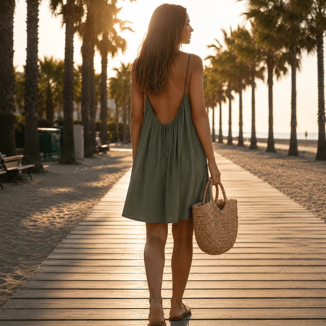 Caline | Vestido corto espalda abierta