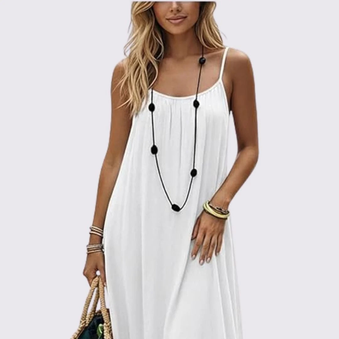 Celine | Vestido largo espalda abierta