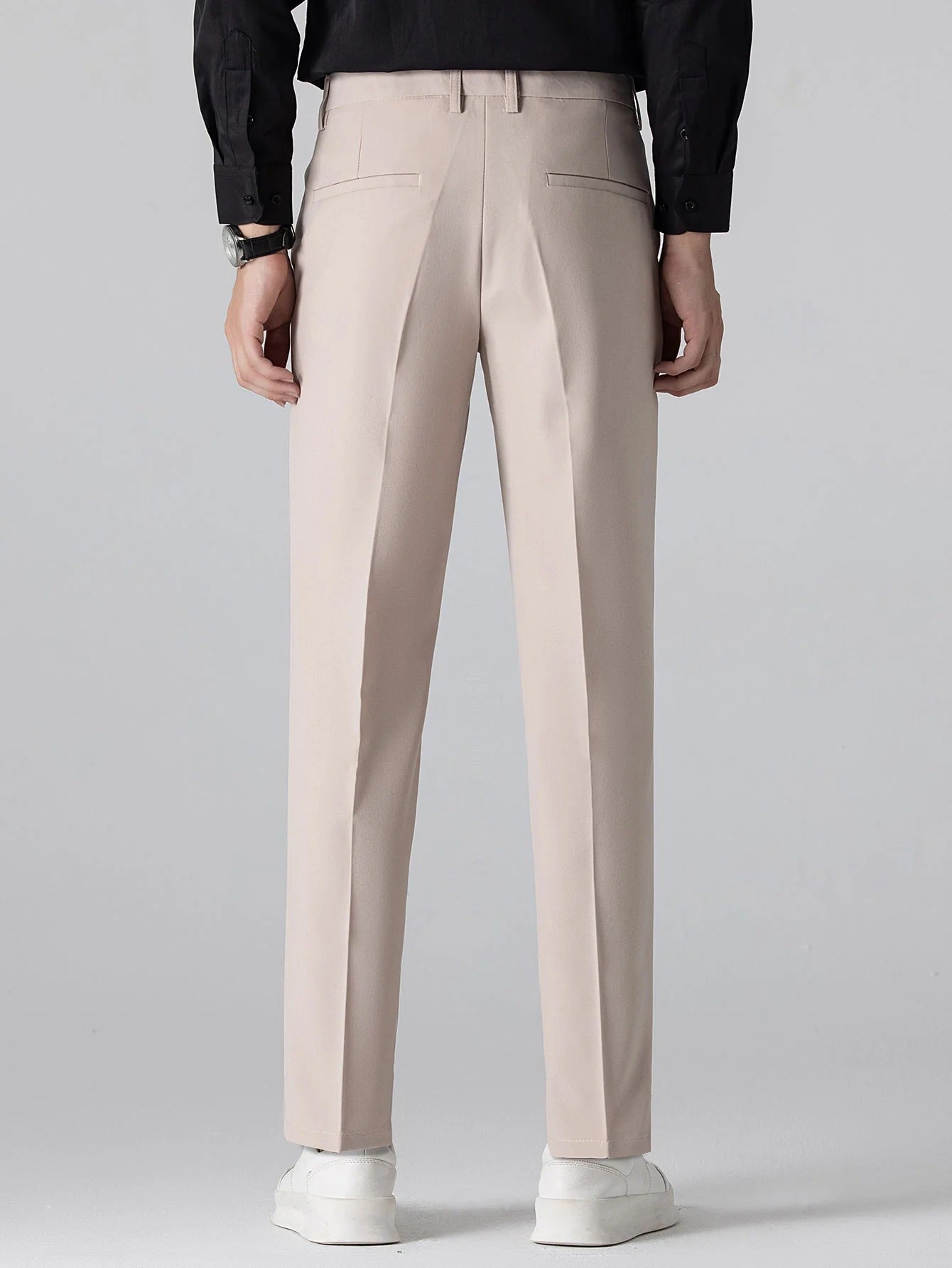 Valerio | Polo jacquard y pantalón tapered
