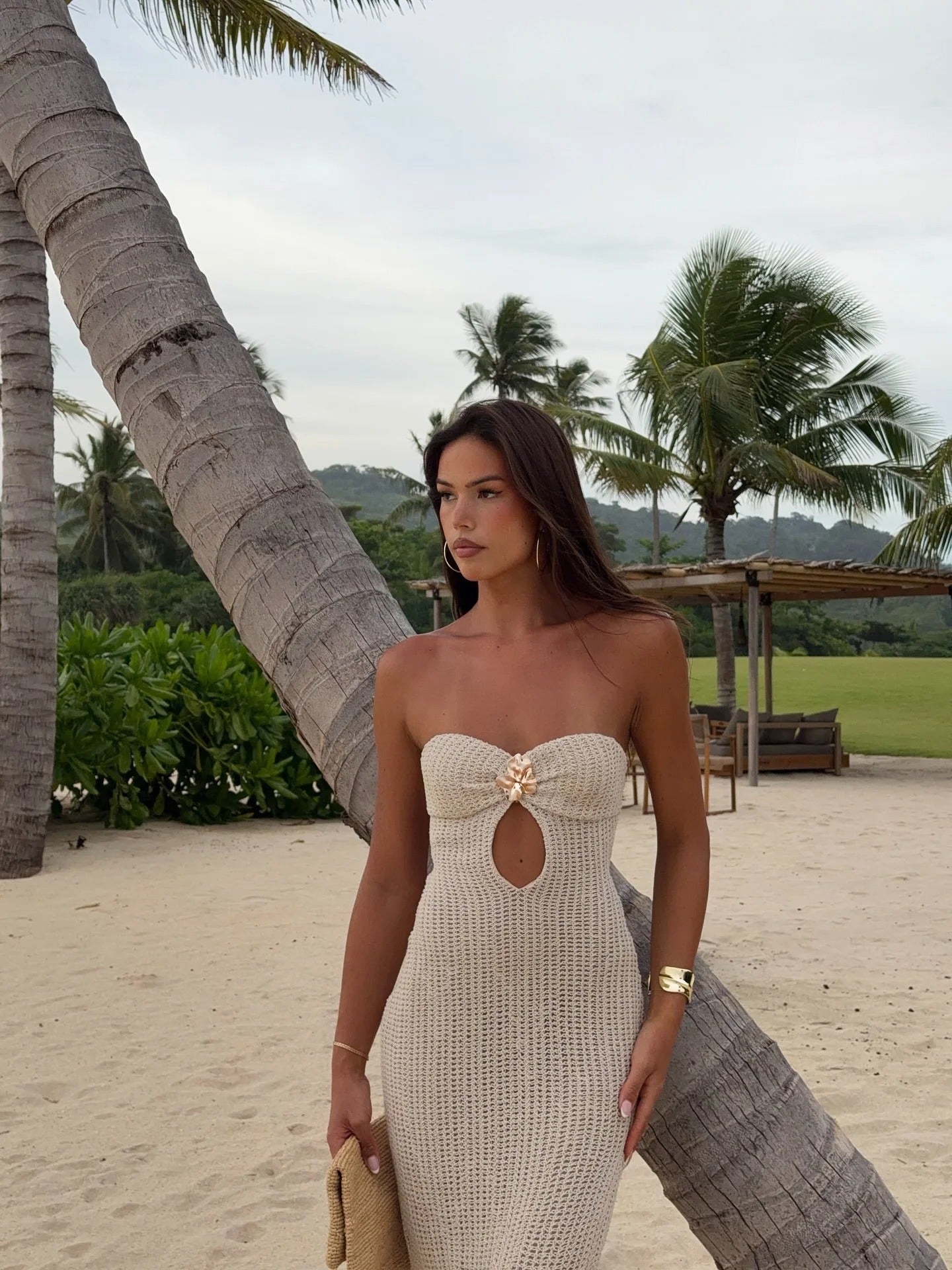 Osune | Vestido punto halter