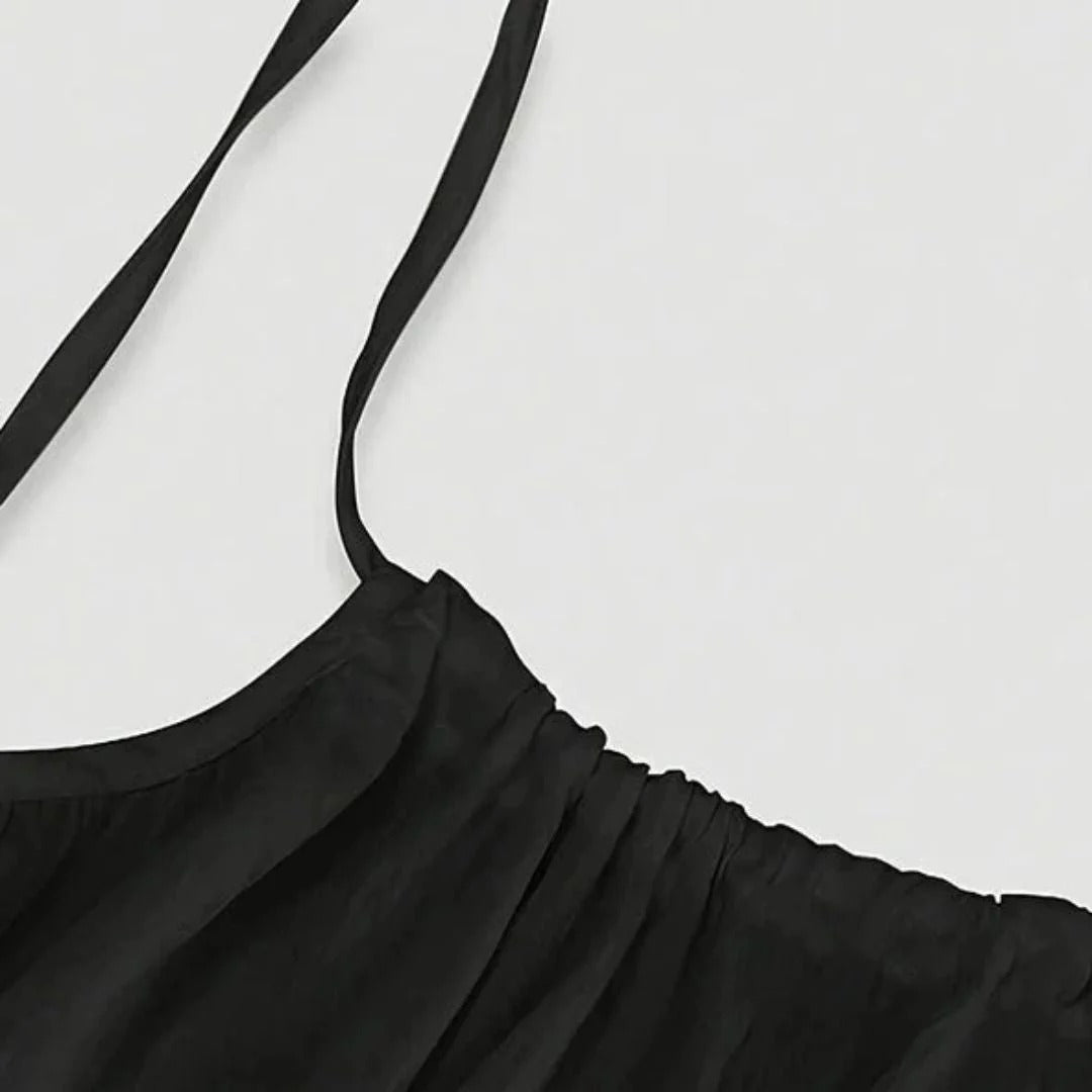 Celine | Vestido largo espalda abierta