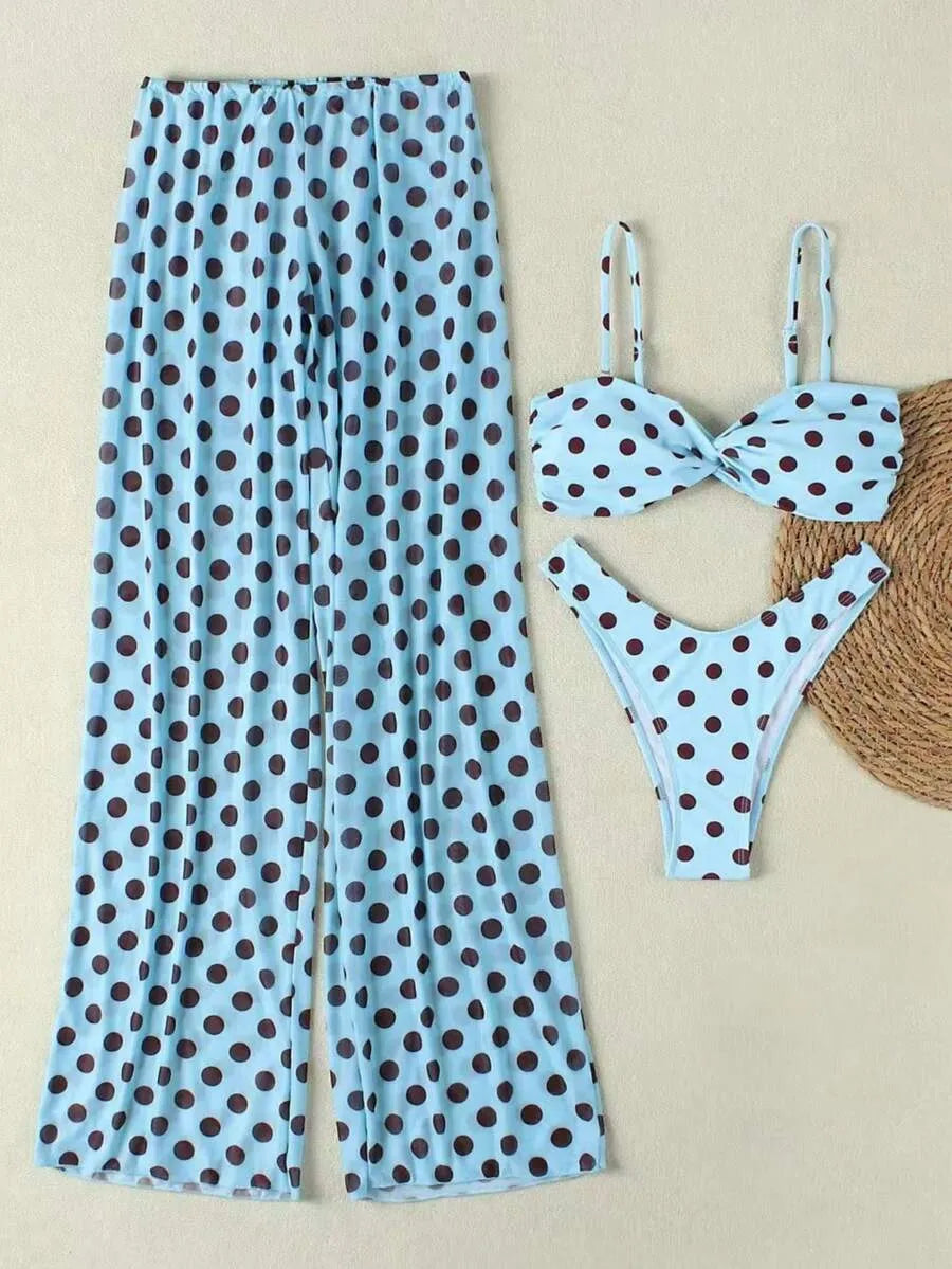 Bianca | Conjunto bikini lunares