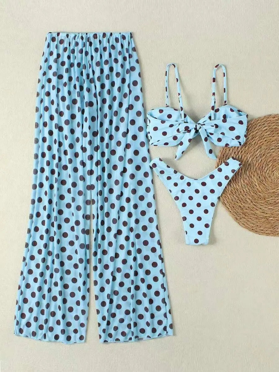 Bianca | Conjunto bikini lunares
