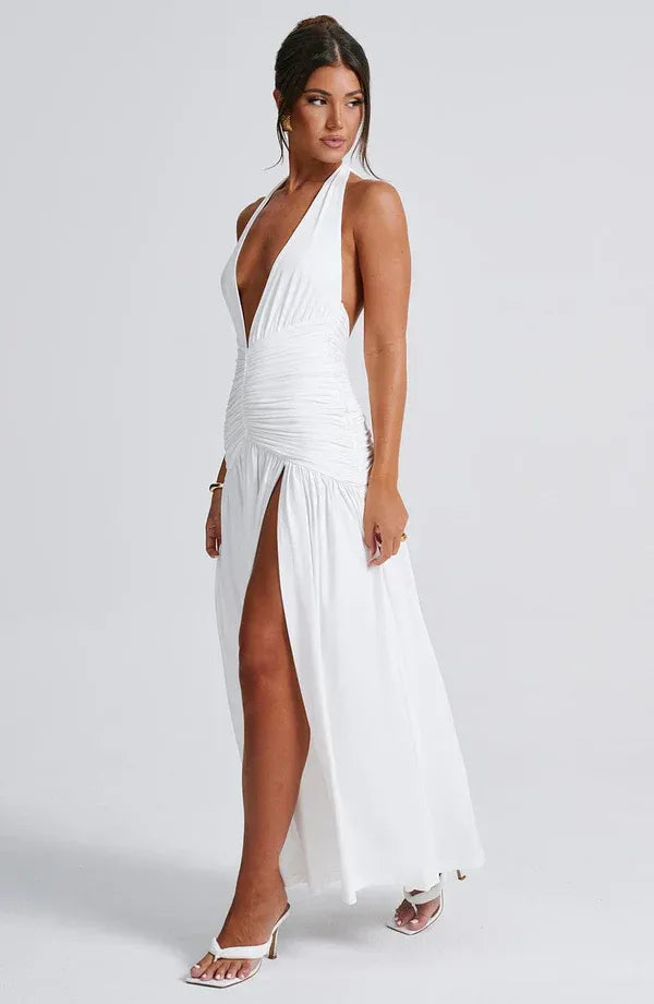 Luana | Vestido drapeado