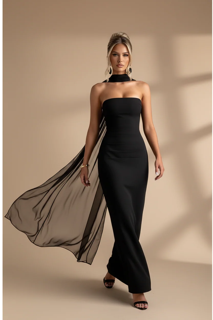 Noir | Vestido Minimalista