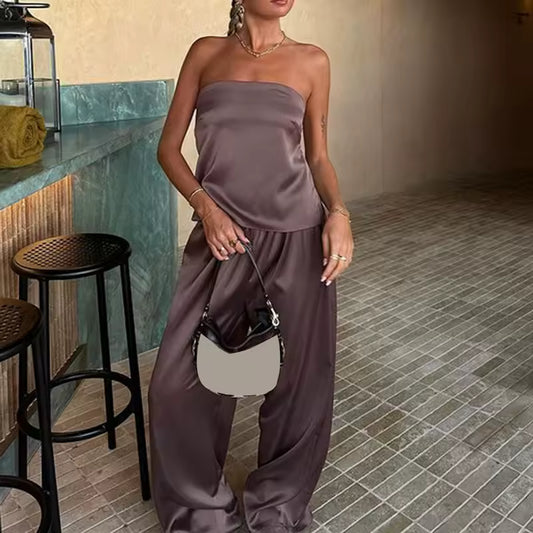 Savelle | Conjunto satinado