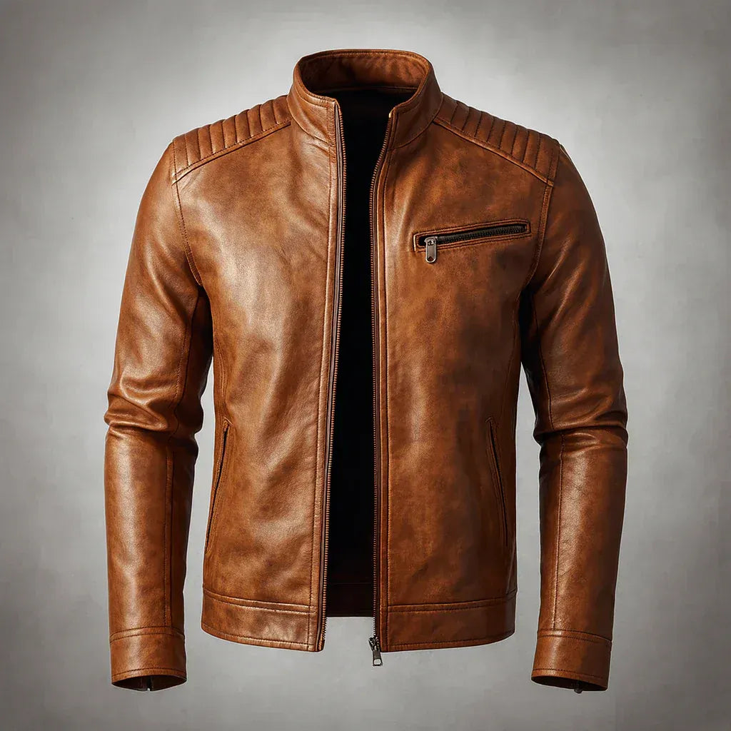 Mario | Chaqueta de cuero sintético