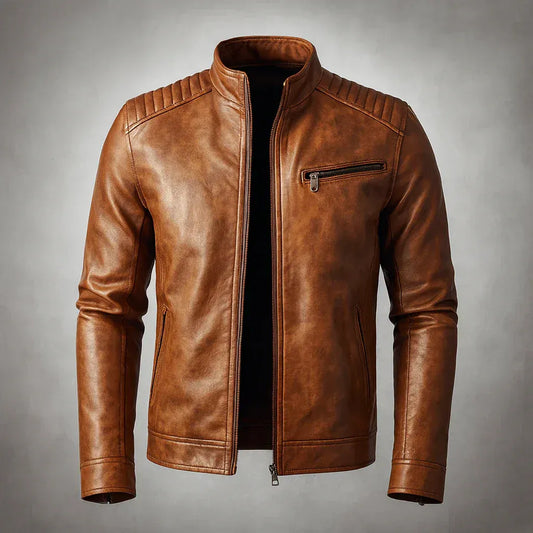Mario | Chaqueta de cuero sintético
