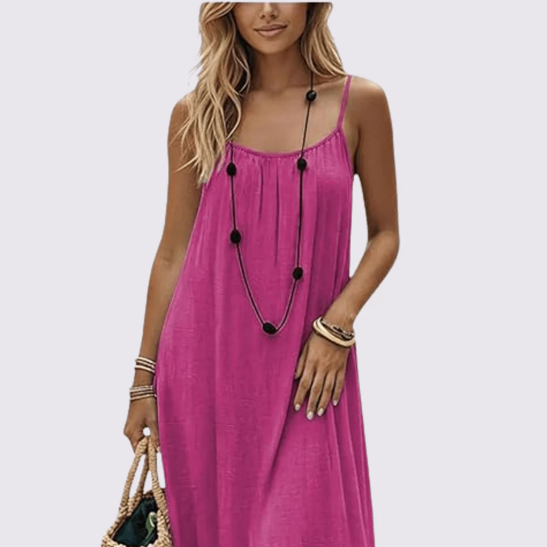 Celine | Vestido largo espalda abierta