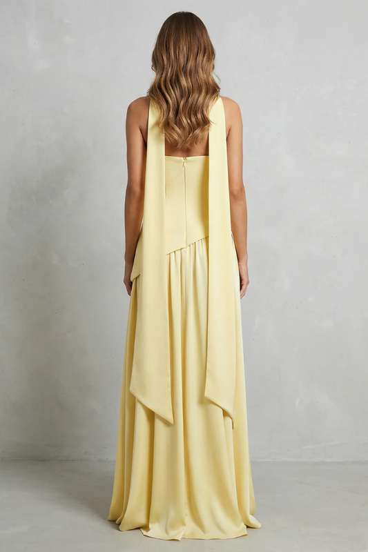 Alessia | Vestido maxi esculpido