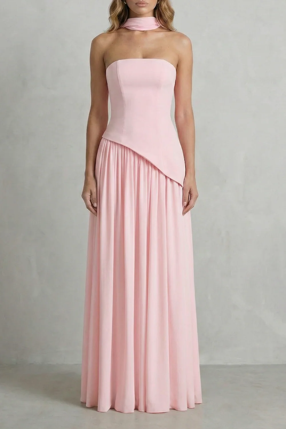Alessia | Vestido maxi esculpido