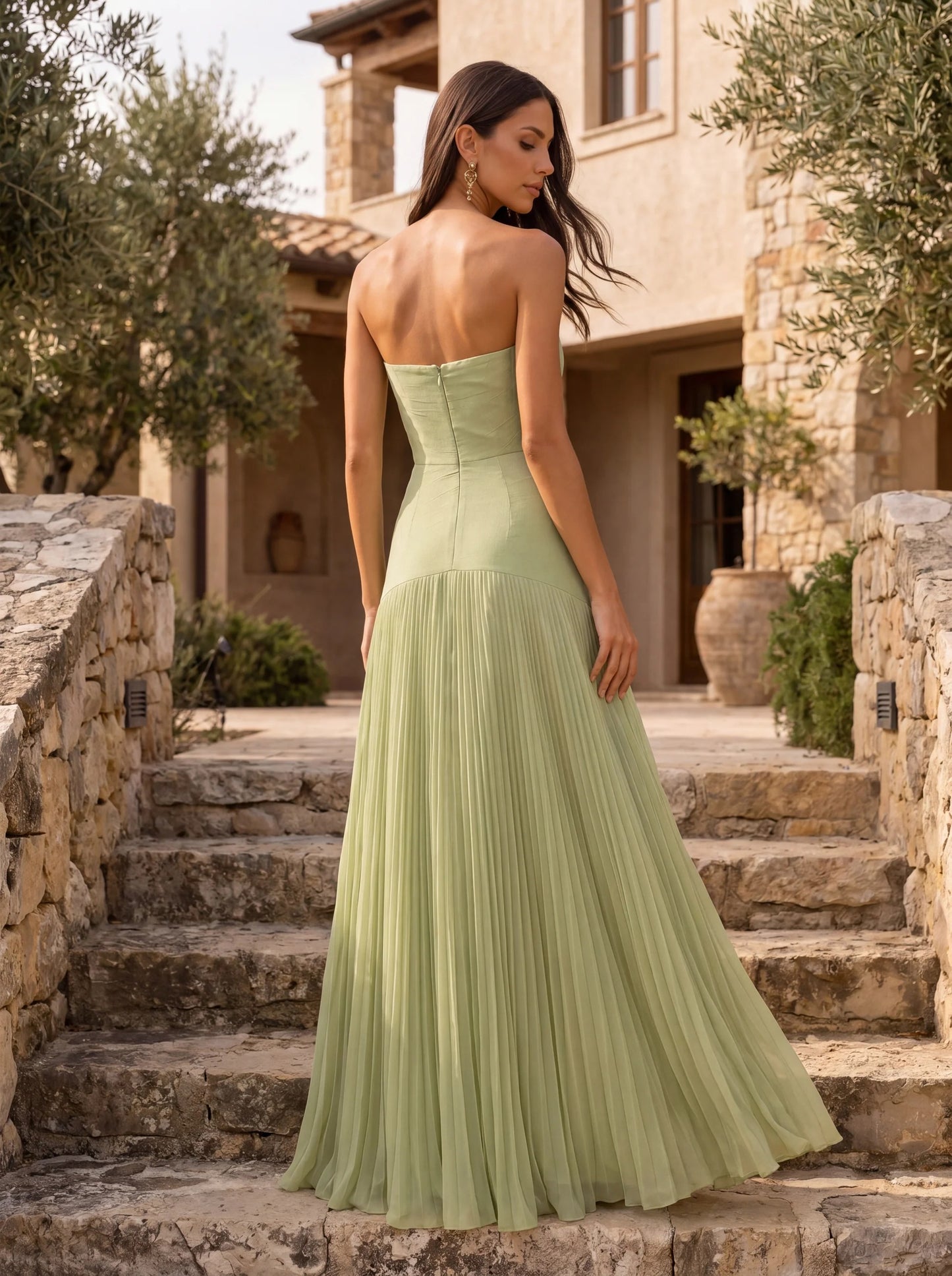 Chiara | Vestido plisado