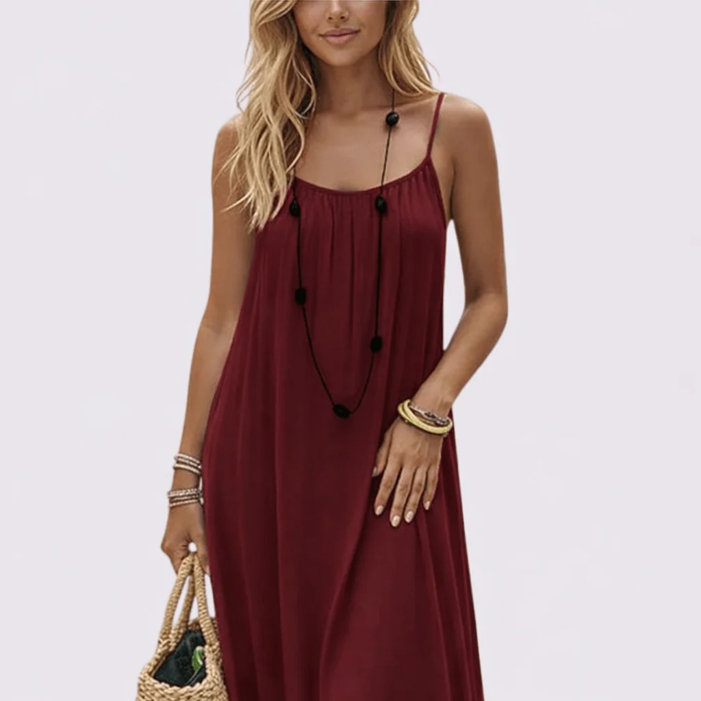 Caline | Vestido espalda abierta