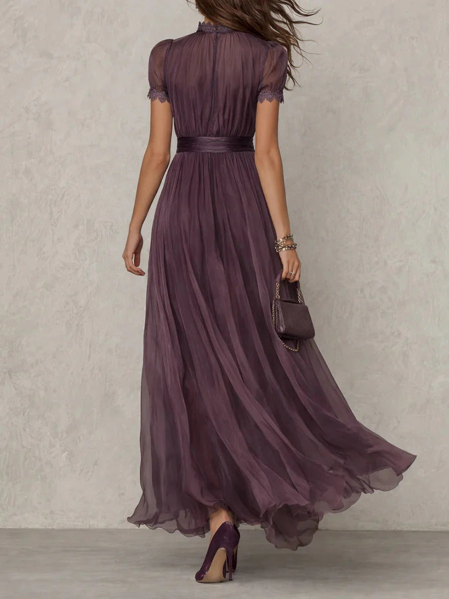 Flavia | Vestido fluido de encaje