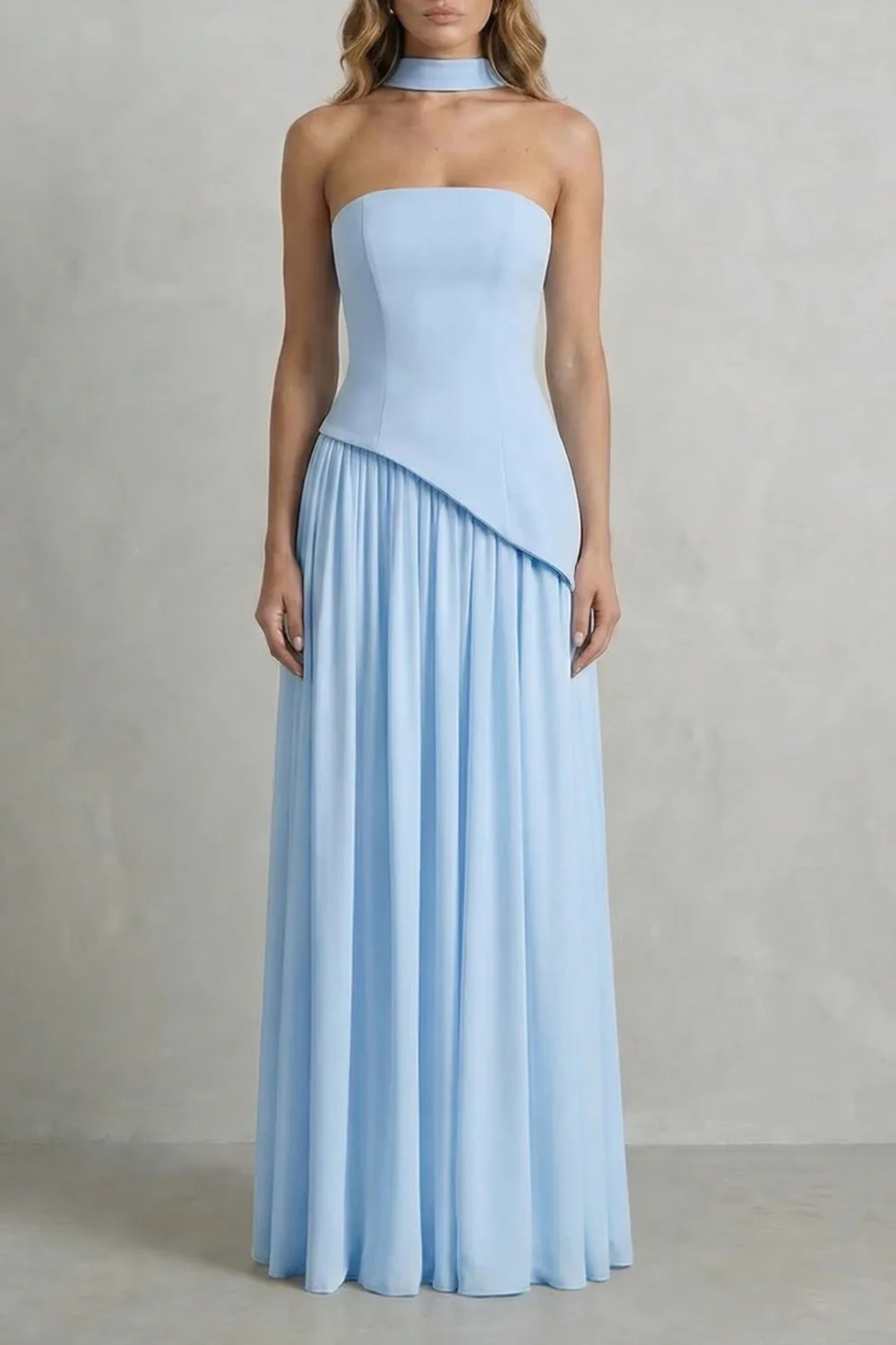 Alessia | Vestido maxi esculpido
