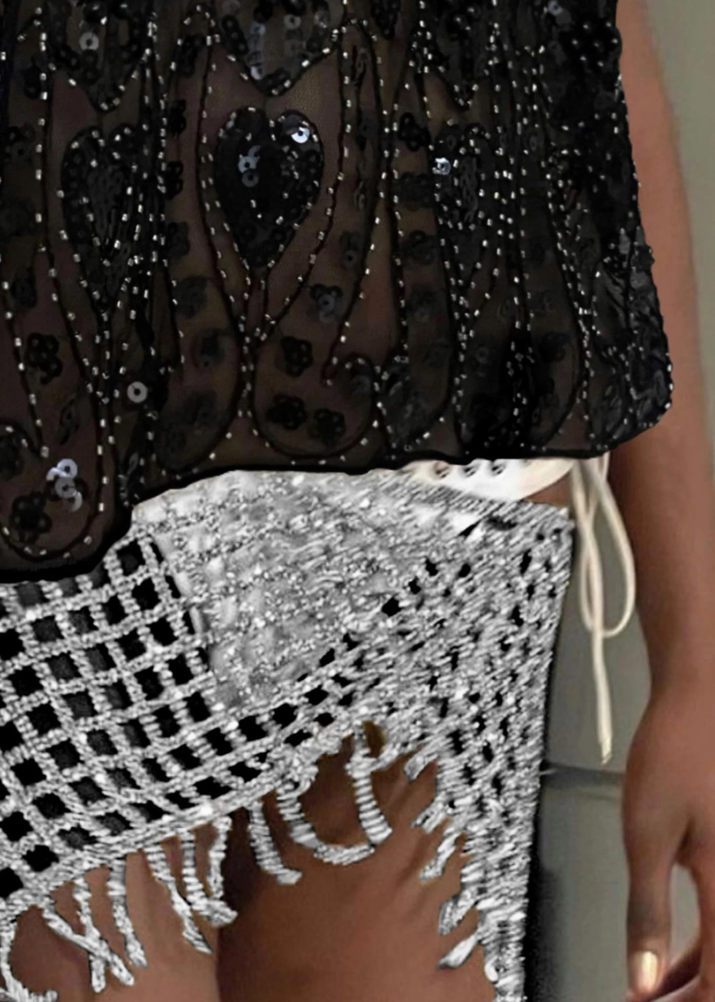 Gilded | Top lentejuelas
